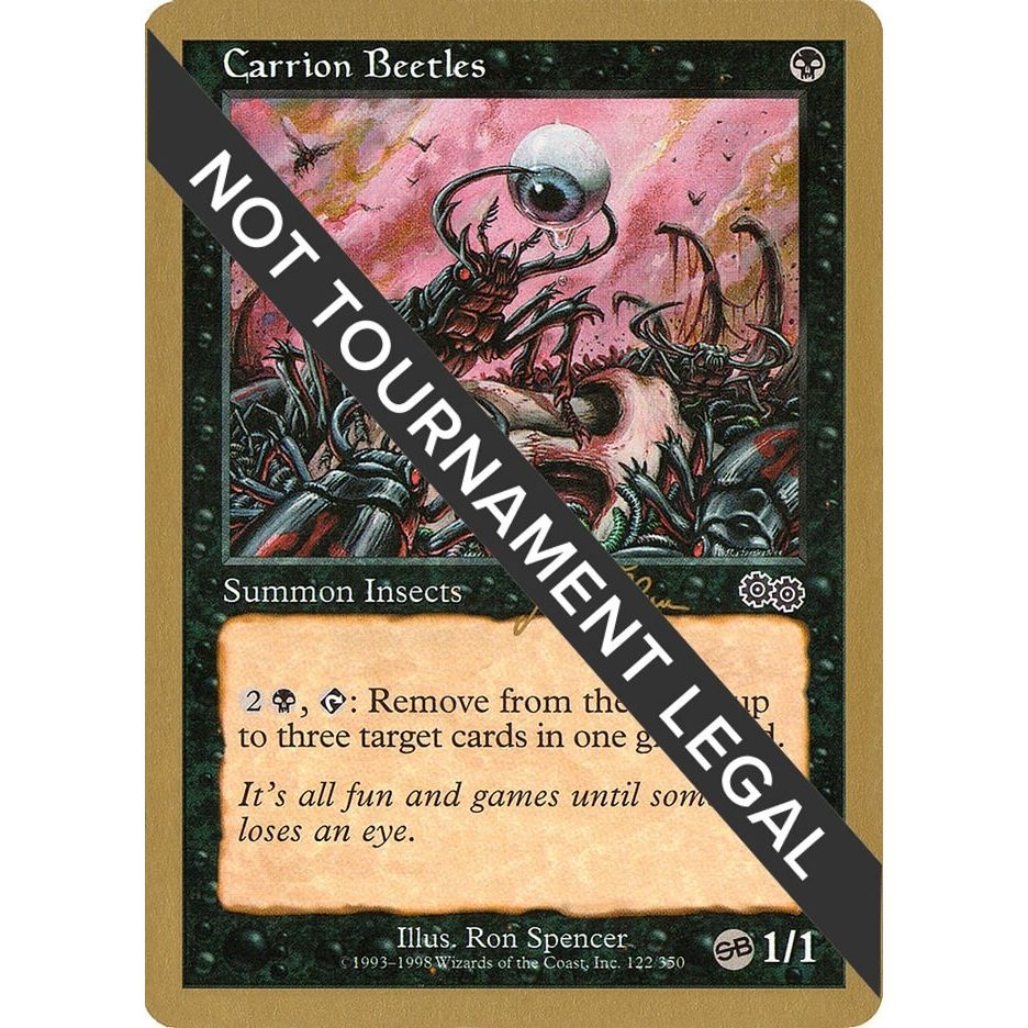 Image for Carrion Beetles - 1999 Jakub Slemr (USG) (SB) (WCD) - Magic: The Gathering