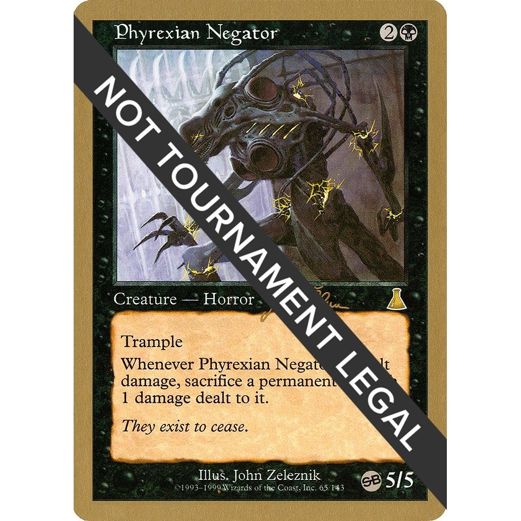 Image for Phyrexian Negator - 1999 Jakub Slemr (UDS) (SB) (WCD) - Magic: The Gathering
