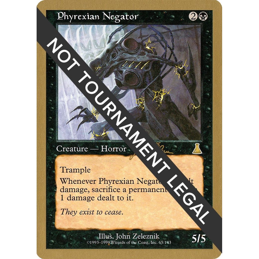 Image for Phyrexian Negator - 1999 Jakub Slemr (UDS) (WCD) - Magic: The Gathering