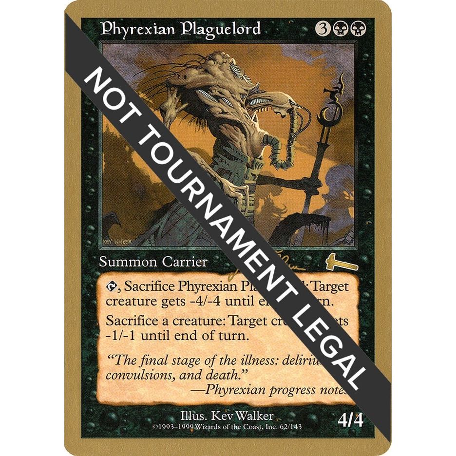 Image for Phyrexian Plaguelord - 1999 Jakub Slemr (ULG) (WCD) - Magic: The Gathering