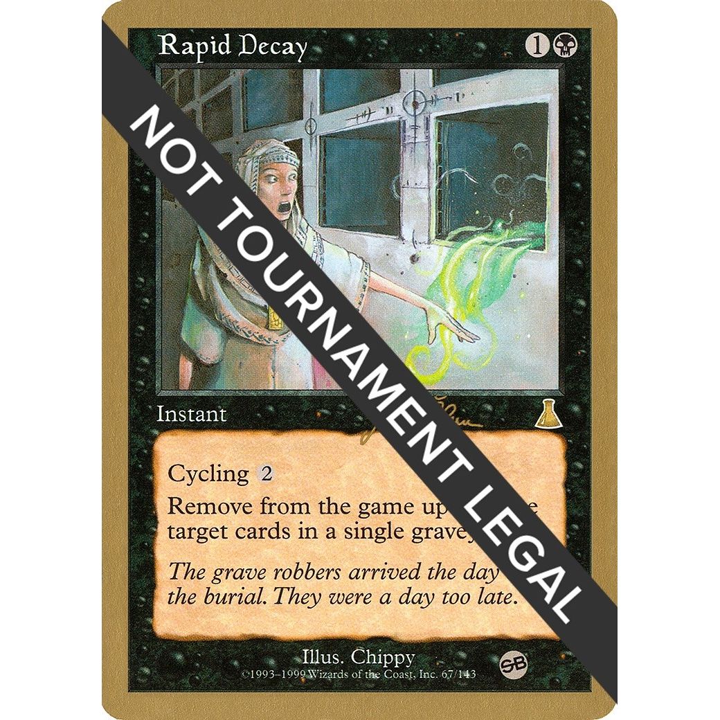 Image for Rapid Decay - 1999 Jakub Slemr (UDS) (SB) (WCD) - Magic: The Gathering