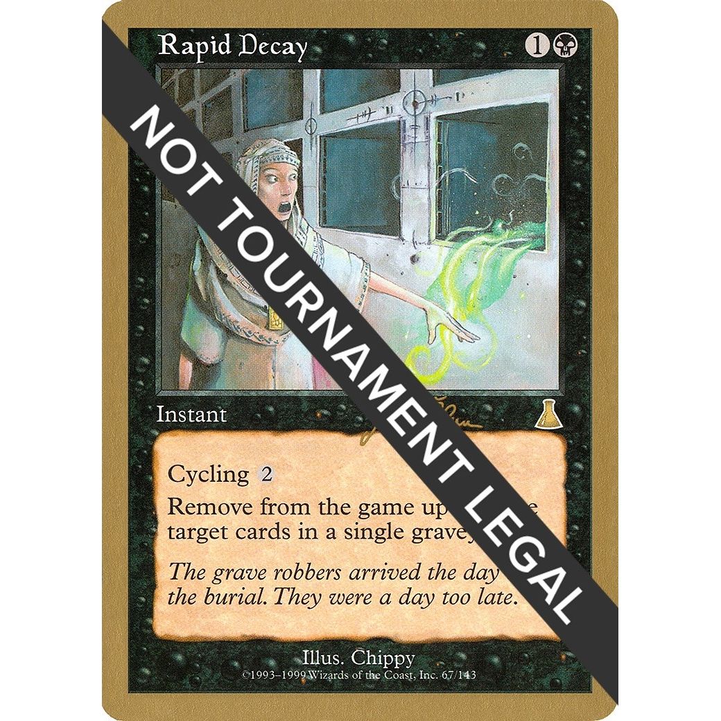 Image for Rapid Decay - 1999 Jakub Slemr (UDS) (WCD) - Magic: The Gathering