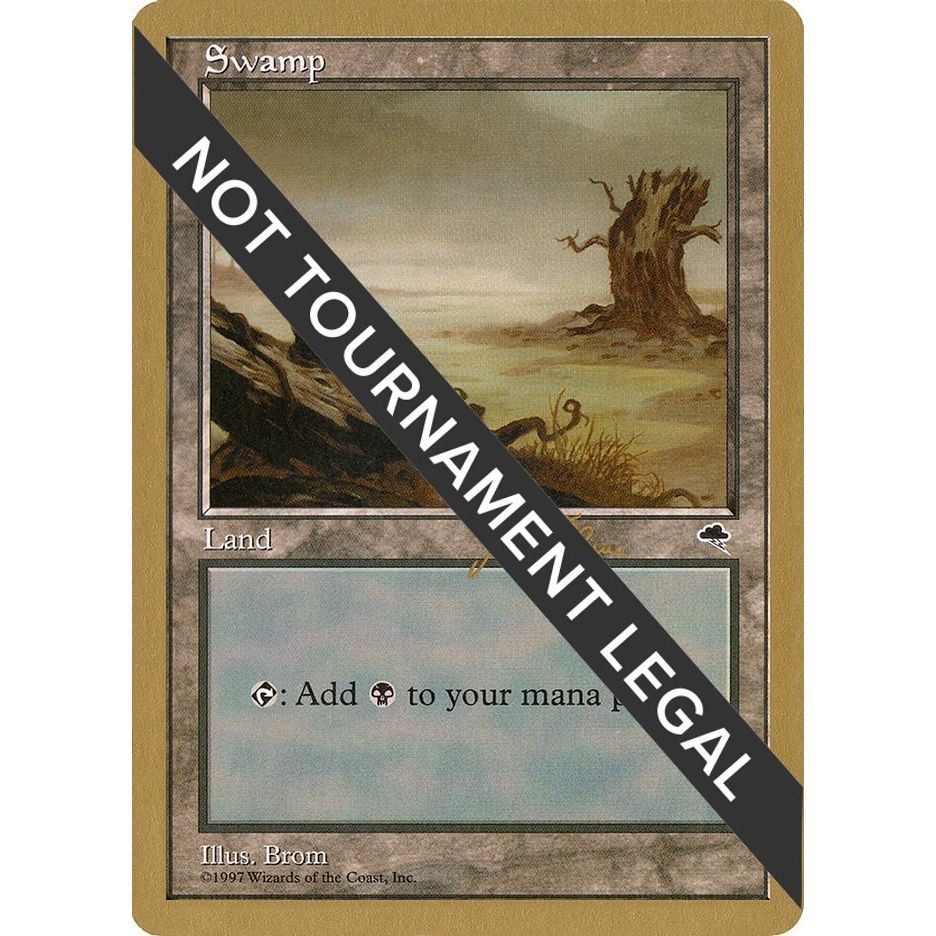 Image for Swamp (Horizontal Log) - 1999 Jakub Slemr (TMP) (WCD) - Magic: The Gathering