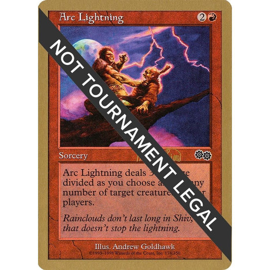 Image for Arc Lightning - 1999 Mark Le Pine (USG) (SB) (WCD) - Magic: The Gathering