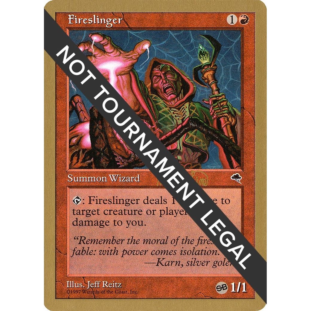 Image for Fireslinger - 1999 Mark Le Pine (TMP) (SB) (WCD) - Magic: The Gathering