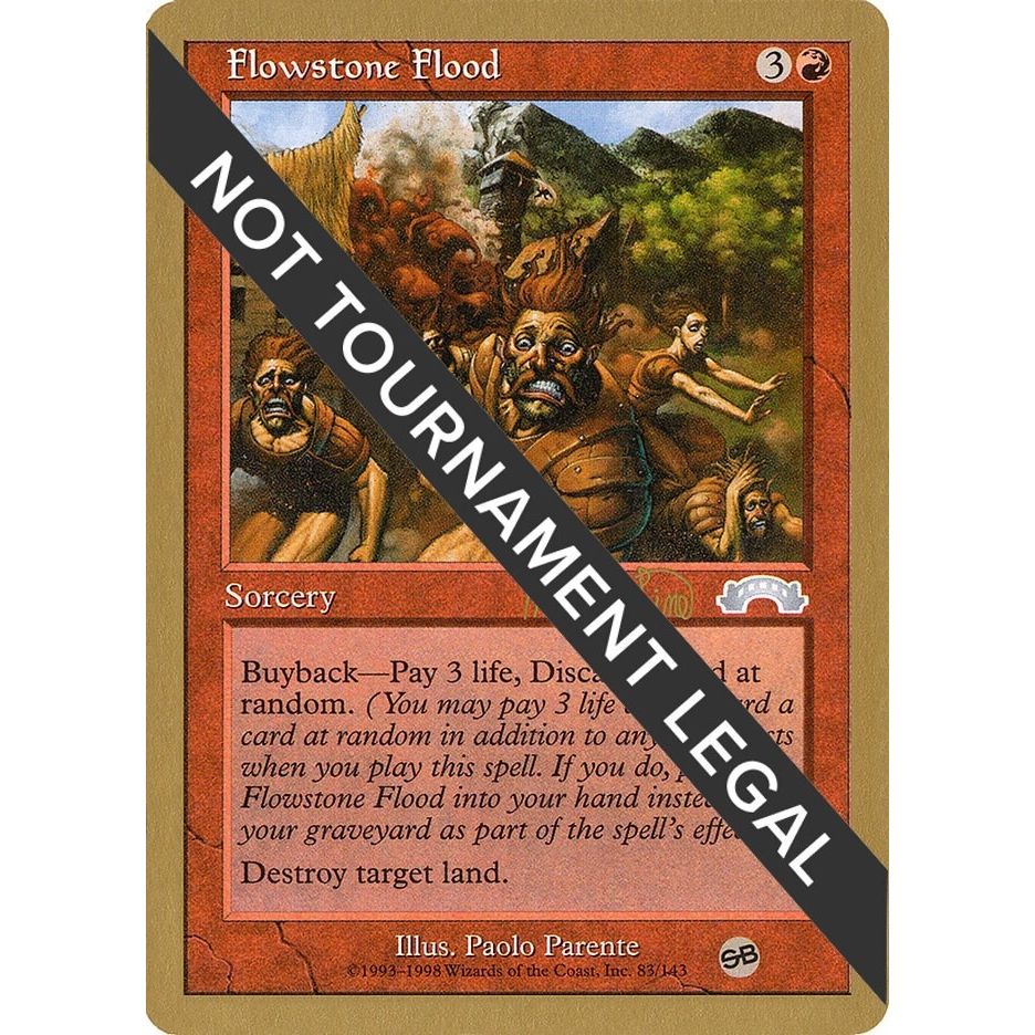 Image for Flowstone Flood - 1999 Mark Le Pine (EXO) (SB) (WCD) - Magic: The Gathering