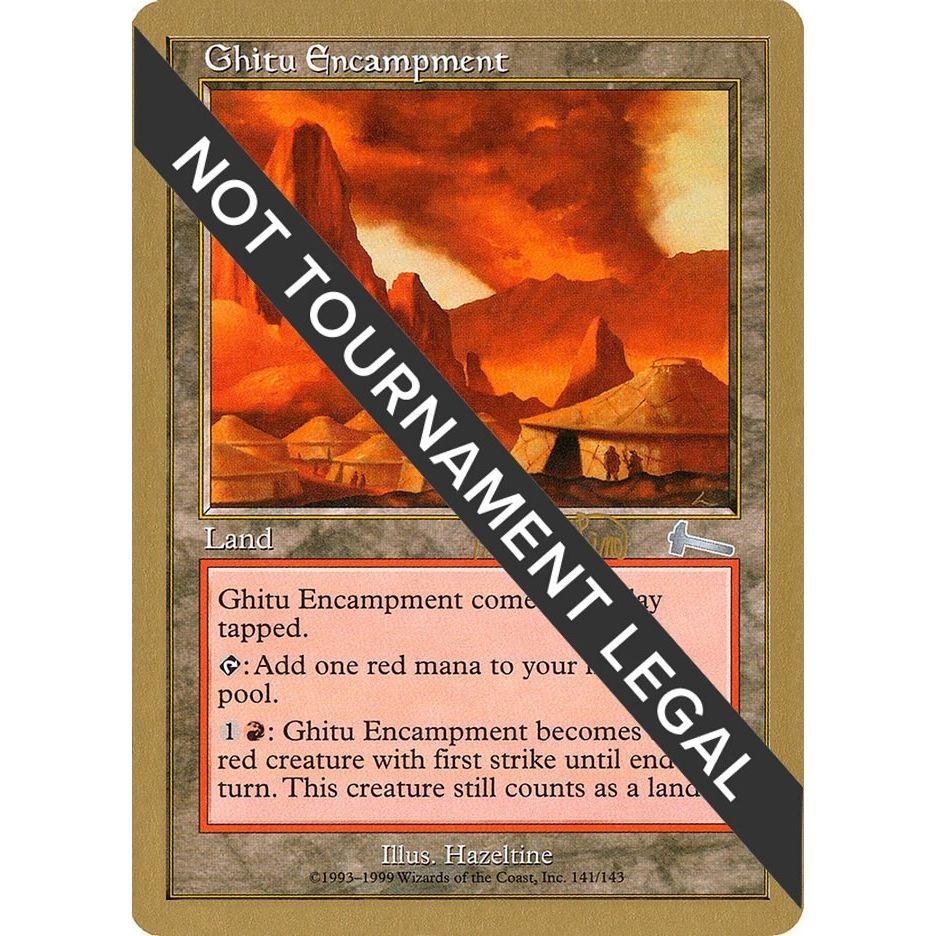 Image for Ghitu Encampment - 1999 Mark Le Pine (ULG) (WCD) - Magic: The Gathering