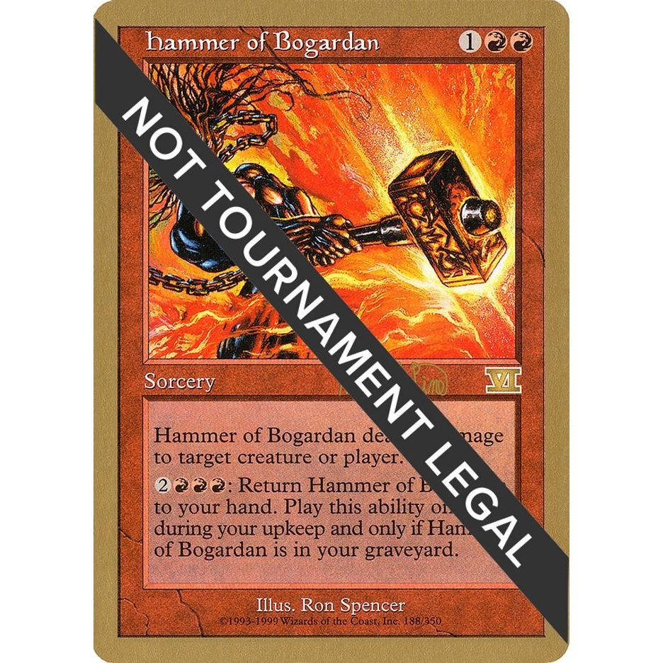 Image for Hammer of Bogardan - 1999 Mark Le Pine (6ED) (WCD) - Magic: The Gathering