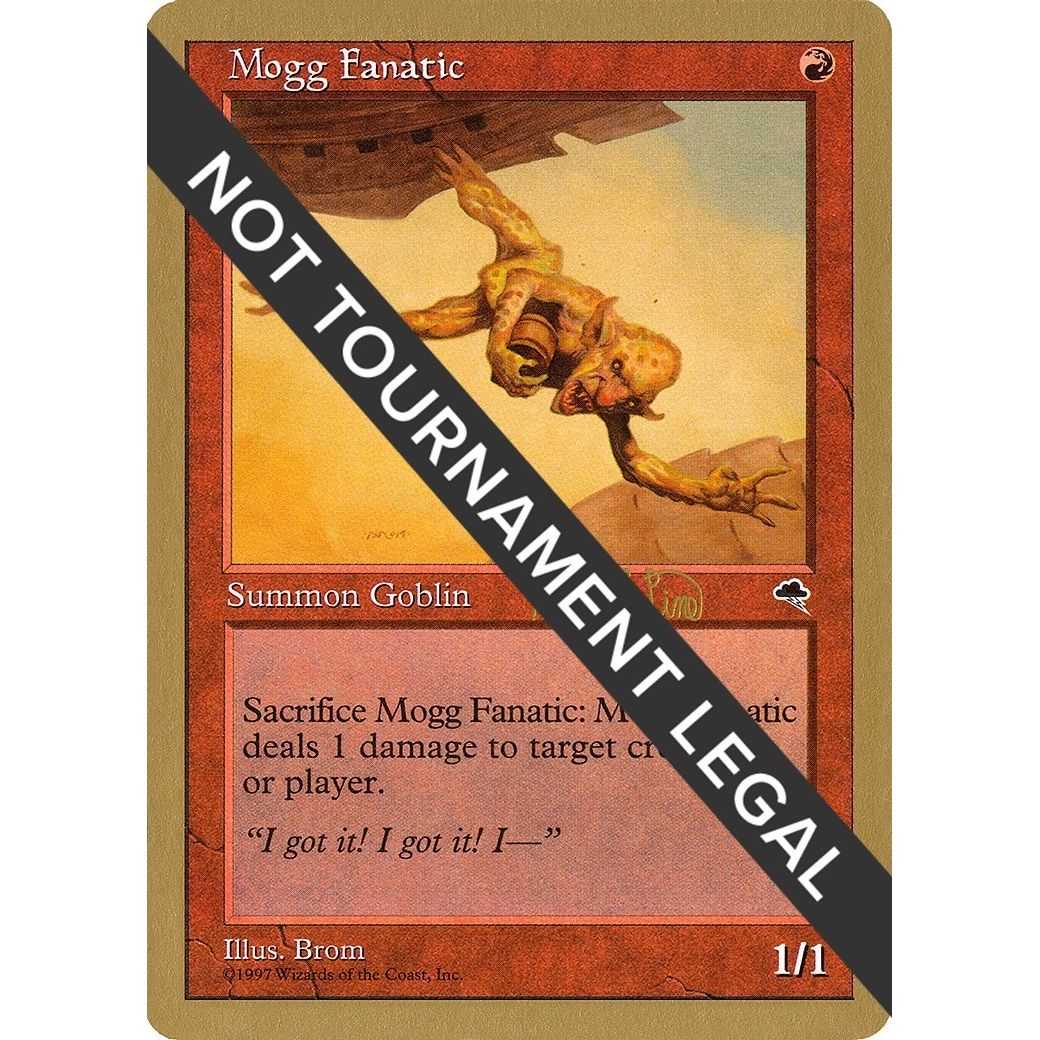 Image for Mogg Fanatic - 1999 Mark Le Pine (TMP) (WCD) - Magic: The Gathering