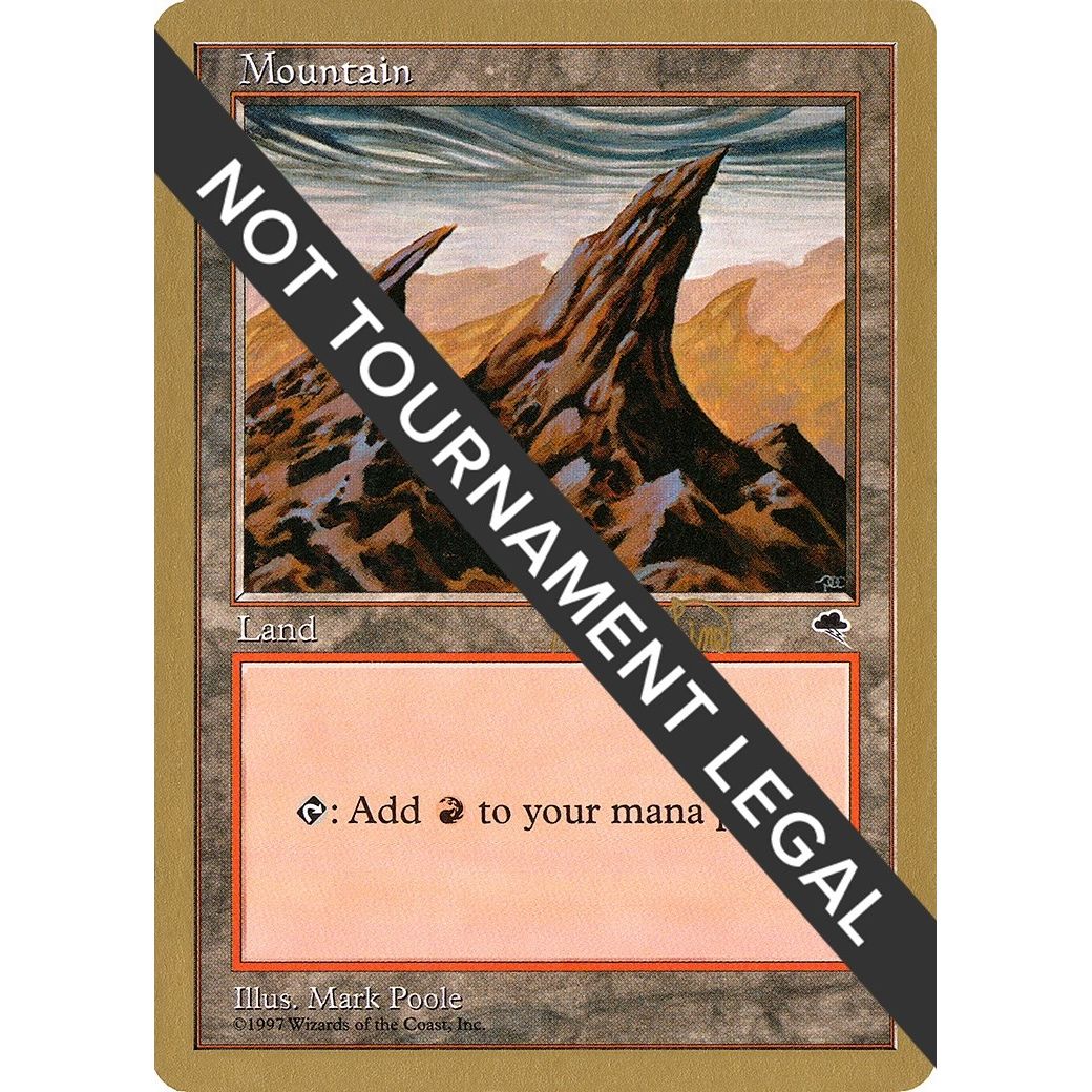 Image for Mountain (Right) - 1999 Mark Le Pine (TMP) (WCD) - Magic: The Gathering