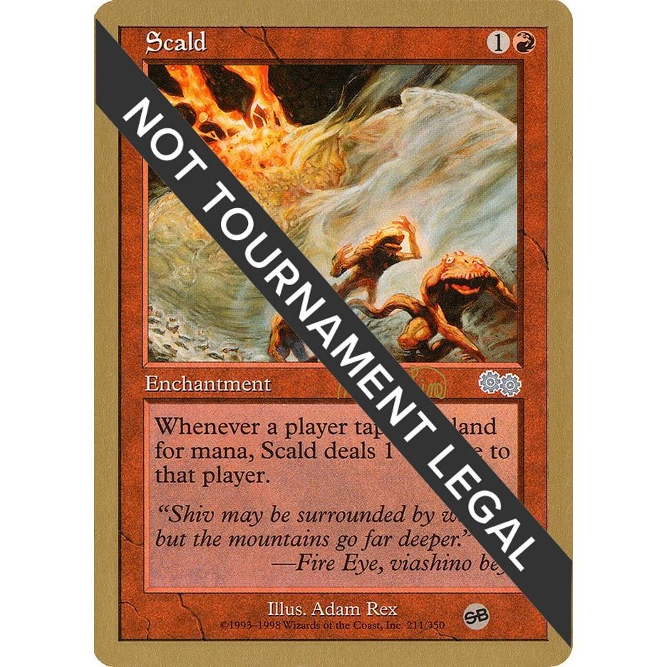 Image for Scald - 1999 Mark Le Pine (USG) (SB) (WCD) - Magic: The Gathering