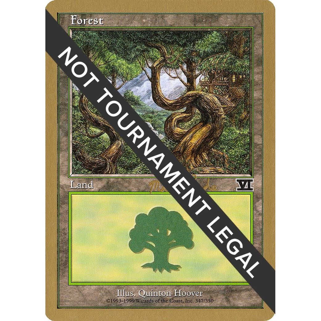 Image for Forest (347) - 1999 Matt Linde (6ED) (WCD) - Magic: The Gathering