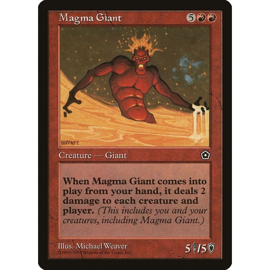 Image for Magma Giant (P02) - Magic: The Gathering