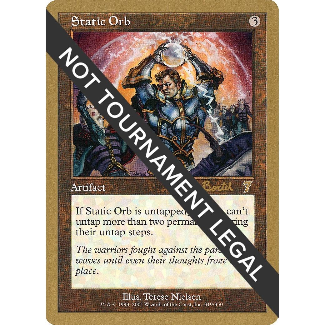 Image for Static Orb - 2001 Alex Borteh (7ED) (WCD) - Magic: The Gathering