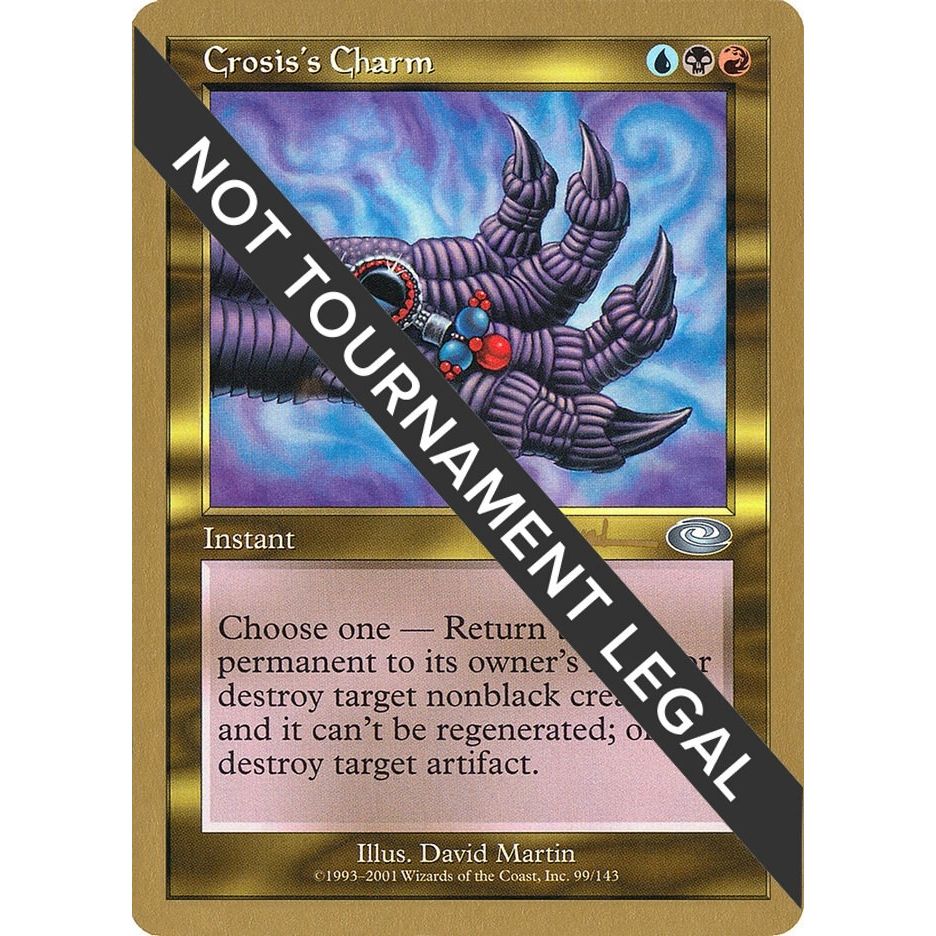 Image for Crosis's Charm - 2001 Antoine Ruel (PLS) (WCD) - Magic: The Gathering