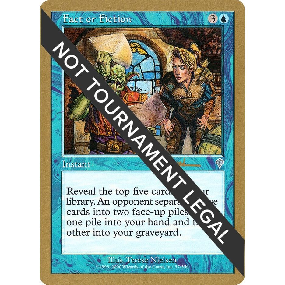 Image for Fact or Fiction - 2001 Antoine Ruel (INV) (WCD) - Magic: The Gathering