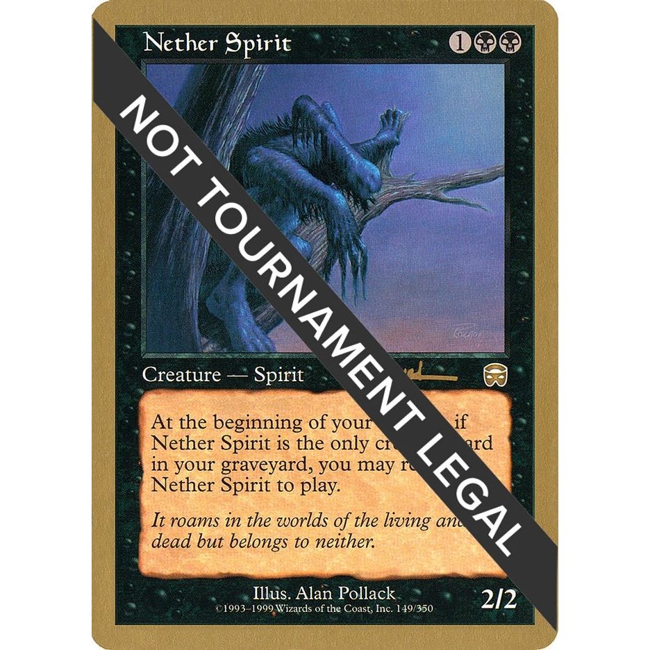 Image for Nether Spirit - 2001 Antoine Ruel (MMQ) (WCD) - Magic: The Gathering