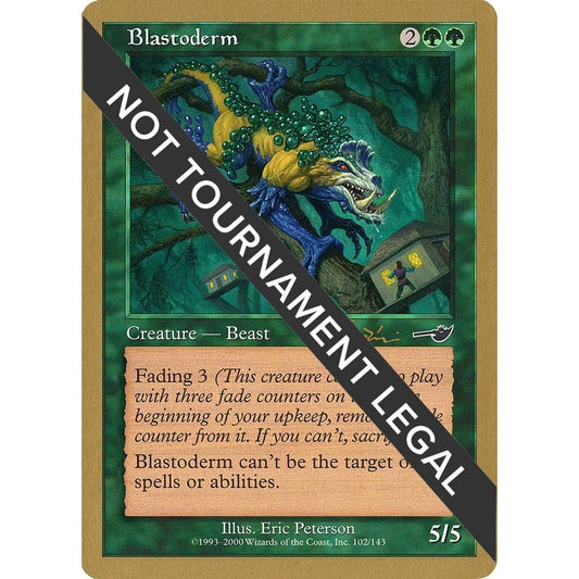 Image for Blastoderm - 2001 Jan Tomcani (NMS) (WCD) - Magic: The Gathering
