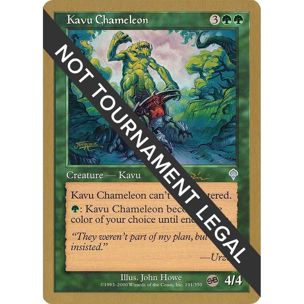Image for Kavu Chameleon - 2001 Jan Tomcani (INV) (SB) (WCD) - Magic: The Gathering