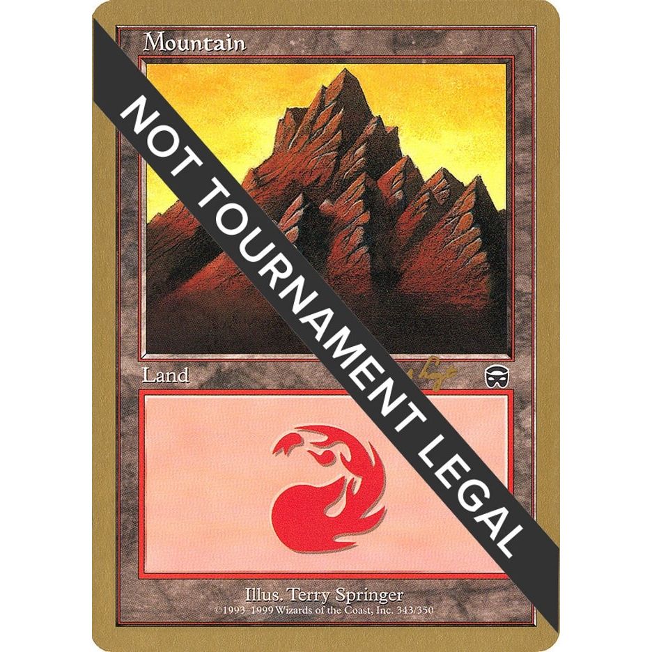 Image for Mountain (343) - 2001 Jan Tomcani (MMQ) (WCD) - Magic: The Gathering