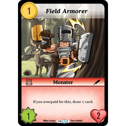 Image for Field Armorer (118) (MUNS1) - Munchkin CCG