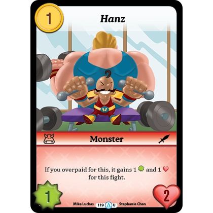 Image for Hanz (119) (MUNS1) - Munchkin CCG