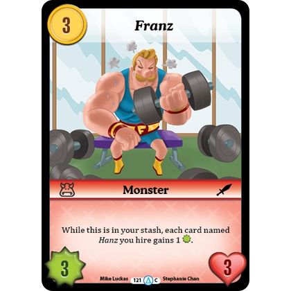 Image for Franz (121) (MUNS1) - Munchkin CCG