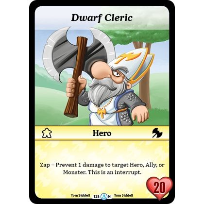 Image for Dwarf Cleric (128) (MUNS1) - Munchkin CCG