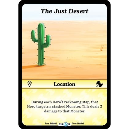 Image for The Just Desert (130) (MUNS1) - Munchkin CCG