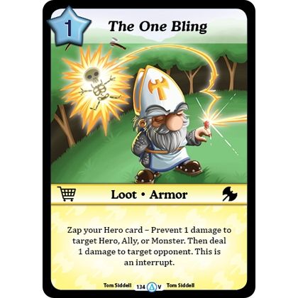 Image for The One Bling (134) (MUNS1) - Munchkin CCG
