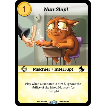 Image for Nun Slap! (145) (MUNS1) - Munchkin CCG