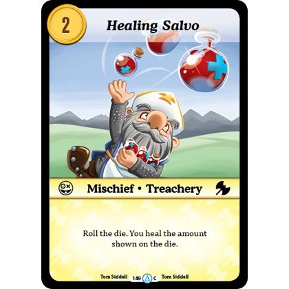 Image for Healing Salvo (149) (MUNS1) - Munchkin CCG