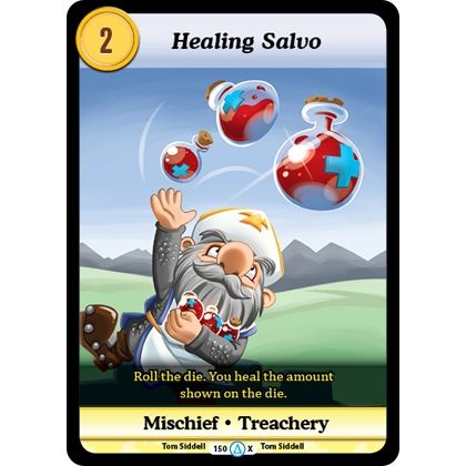 Image for Healing Salvo (Alt 1) (150) (MUNS1) - Munchkin CCG