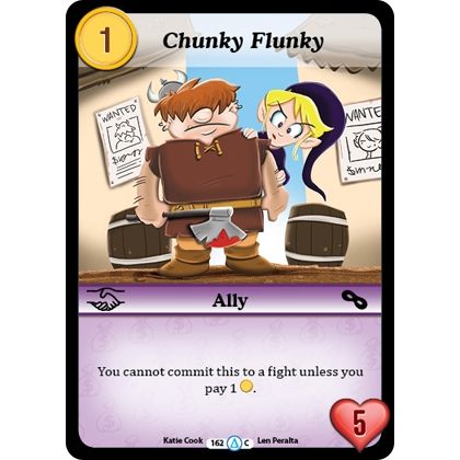 Image for Chunky Flunky (162) (MUNS1) - Munchkin CCG