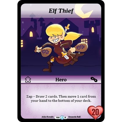 Image for Elf Thief (Alt 1) (164) (MUNS1) - Munchkin CCG