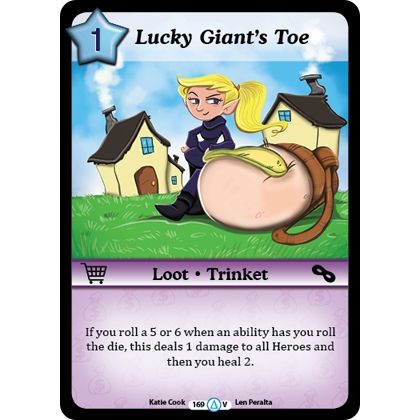 Image for Lucky Giant's Toe (169) (MUNS1) - Munchkin CCG