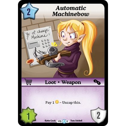 Image for Automatic Machinebow (172) (MUNS1) - Munchkin CCG