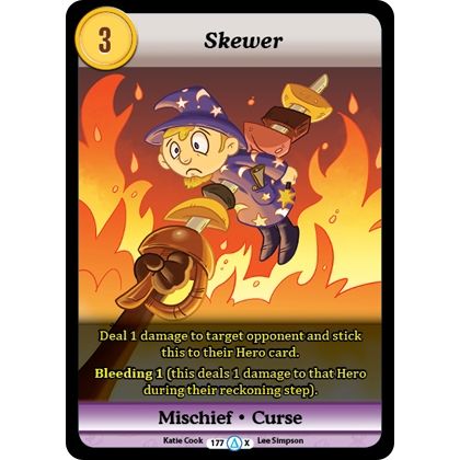 Image for Skewer (Alt 1) (177) (MUNS1) - Munchkin CCG