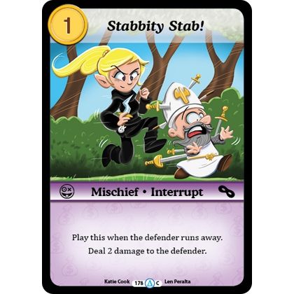 Image for Stabbity Stab! (178) (MUNS1) - Munchkin CCG