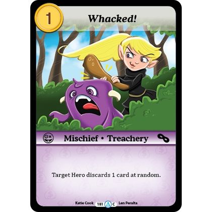 Image for Whacked! (181) (MUNS1) - Munchkin CCG