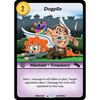 Image for Dogpile (185) (MUNS1) - Munchkin CCG