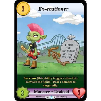 Image for Ex-ecutioner (Alt 1) (191) (MUNS1) - Munchkin CCG