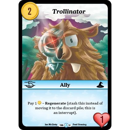 Image for Trollinator (196) (MUNS1) - Munchkin CCG
