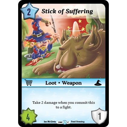 Image for Stick of Suffering (204) (MUNS1) - Munchkin CCG