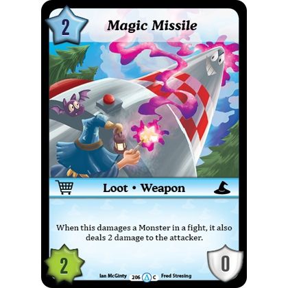 Image for Magic Missile (206) (MUNS1) - Munchkin CCG