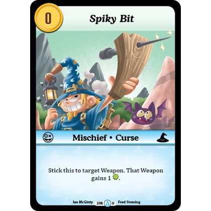 Image for Spiky Bit (208) (MUNS1) - Munchkin CCG