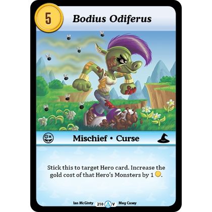 Image for Bodius Odiferus (210) (MUNS1) - Munchkin CCG