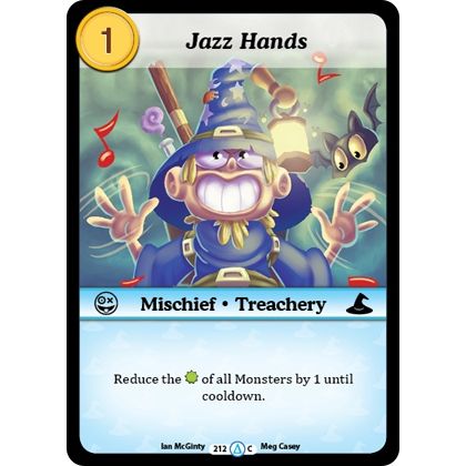 Image for Jazz Hands (212) (MUNS1) - Munchkin CCG