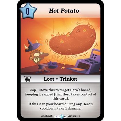 Image for Hot Potato (22) (MUNS1) - Munchkin CCG