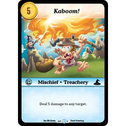 Image for Kaboom! (221) (MUNS1) - Munchkin CCG